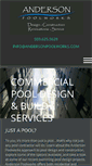 Mobile Screenshot of andersonpoolworks.com